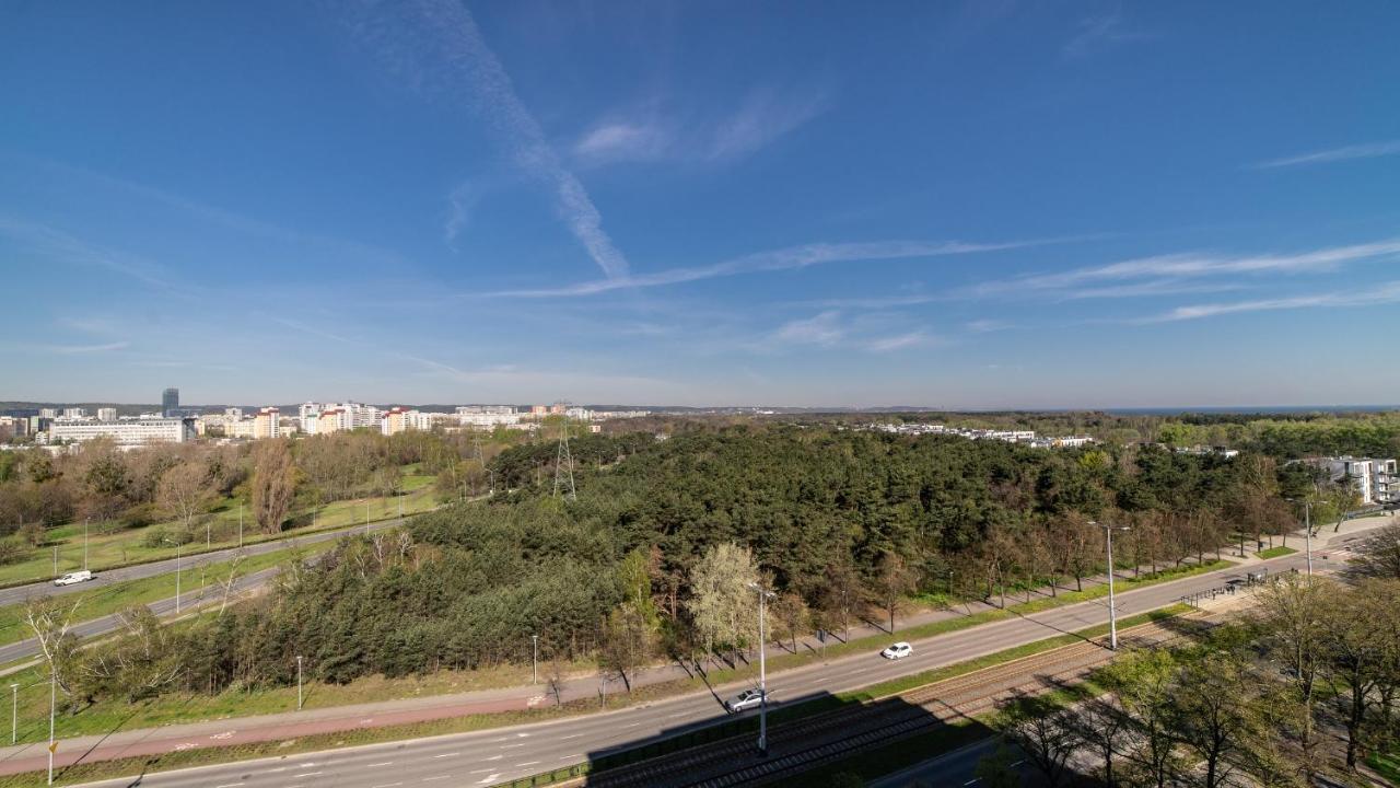 Apartamenty Gdansk Eu - Baltica Towers 223 Exteriör bild