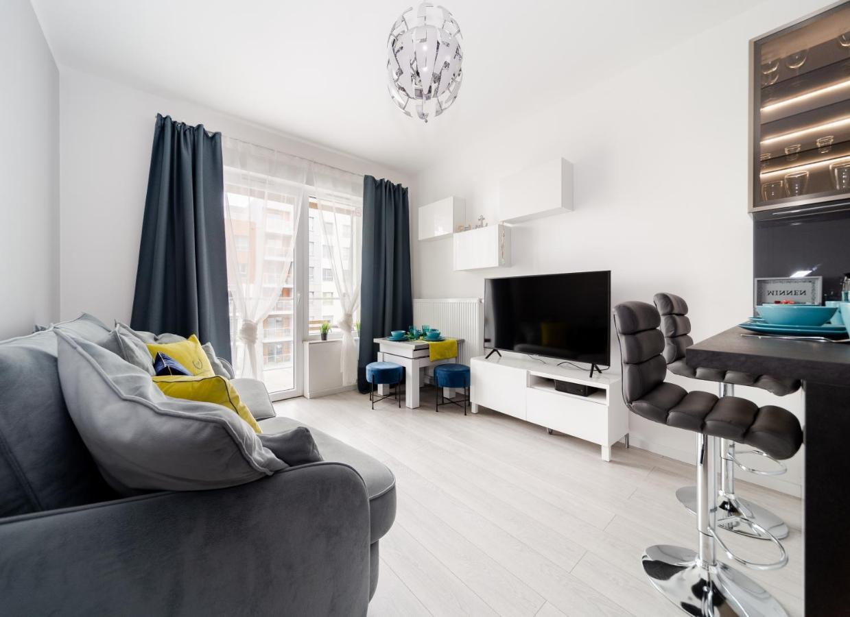 Apartamenty Gdansk Eu - Baltica Towers 223 Exteriör bild